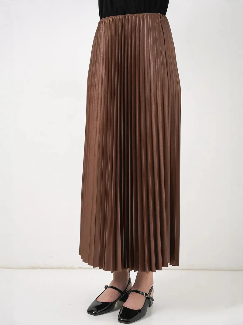 BIG DART BDART High Waist Maxi Skirt with Ruffle Detail